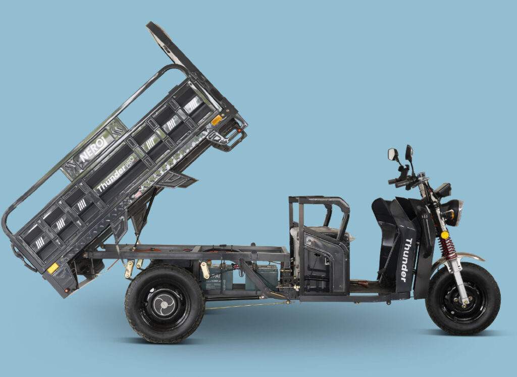 Österreichisches Elektro-Lastendreirad Nero Thunder erhältlich beim regionalen Vertriebspartner für die Steiermark Josef Fürnschuss.